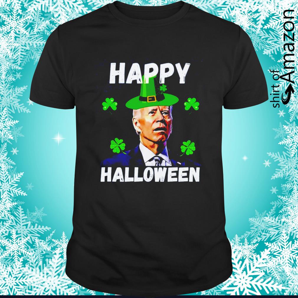 Premium Joe Biden Happy Halloween Patrick’s Day t-shirt