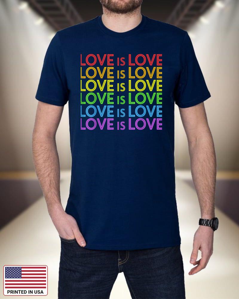 Pride March Rainbow LGBT Equality Love Is Love Gay Lesbian d3lcw