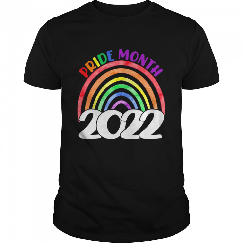 Pride Month 2022 LGBT-Q Rainbow Flag Gay Pride T-Shirt