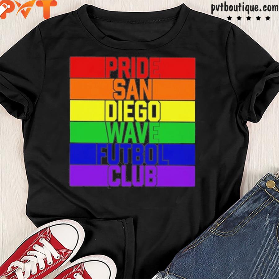 Pride san diego wave futbol club shirt