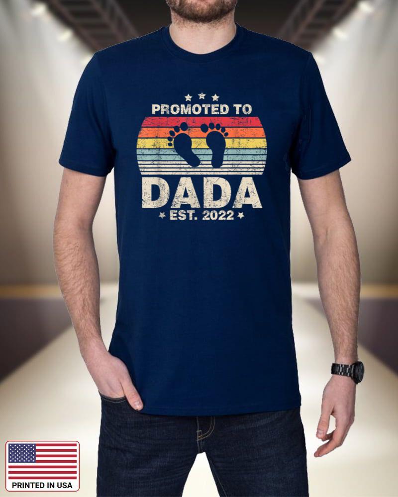 Promoted to Dada Est 2022 Men Vintage First Time Dad Papa HiF79