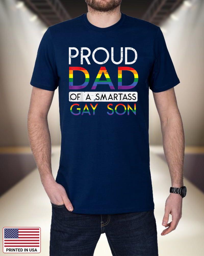 Proud Dad Of A Gay Son Pride Straight Ally LGBTQ Month Men HACAt