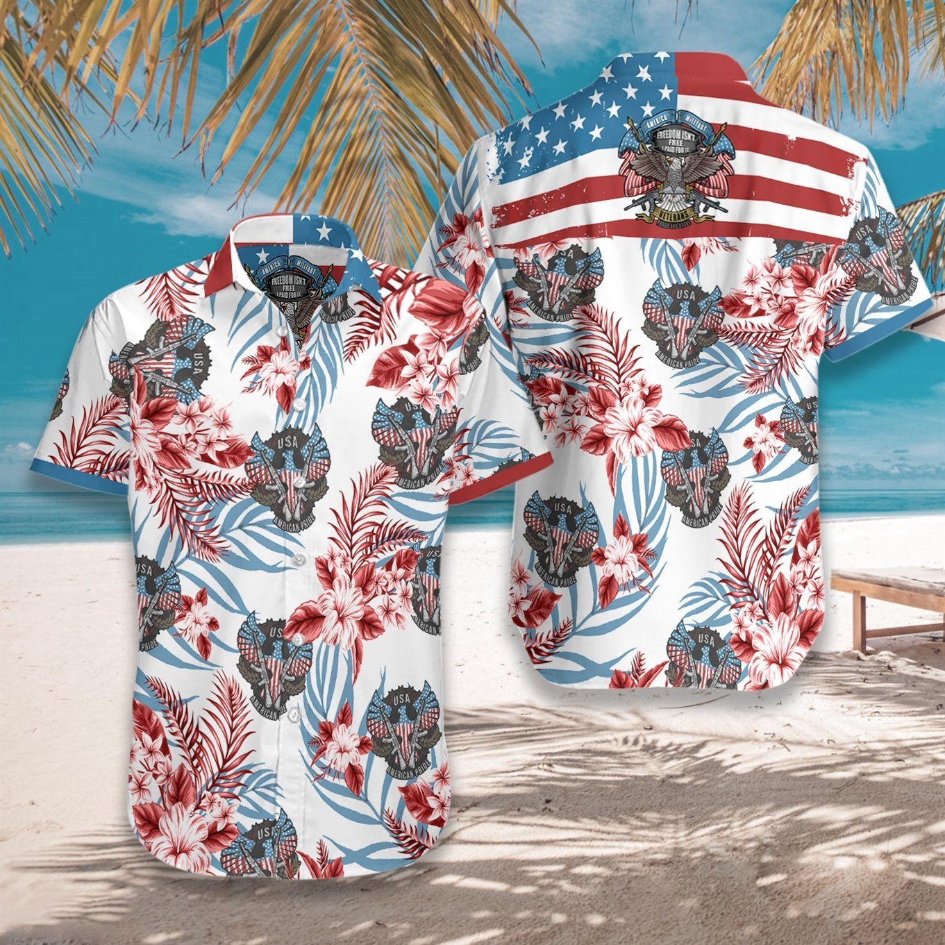 Proud Veterans Ez12 1208 Hawaiian Shirt