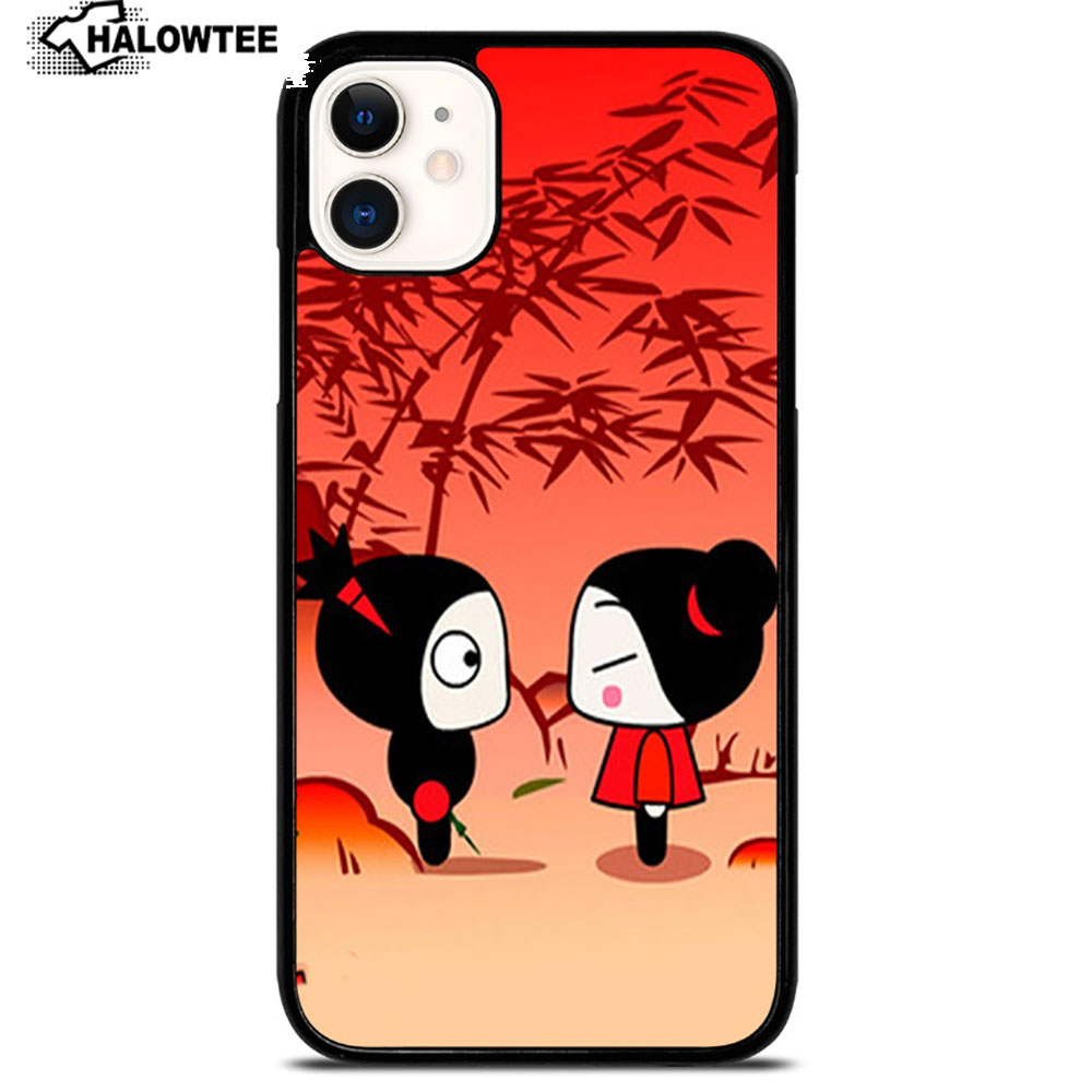 Pucca Cut Cartoon Pucca And Garu Pucca Funny Love Pucca Phone Case For  Iphone And Samsung