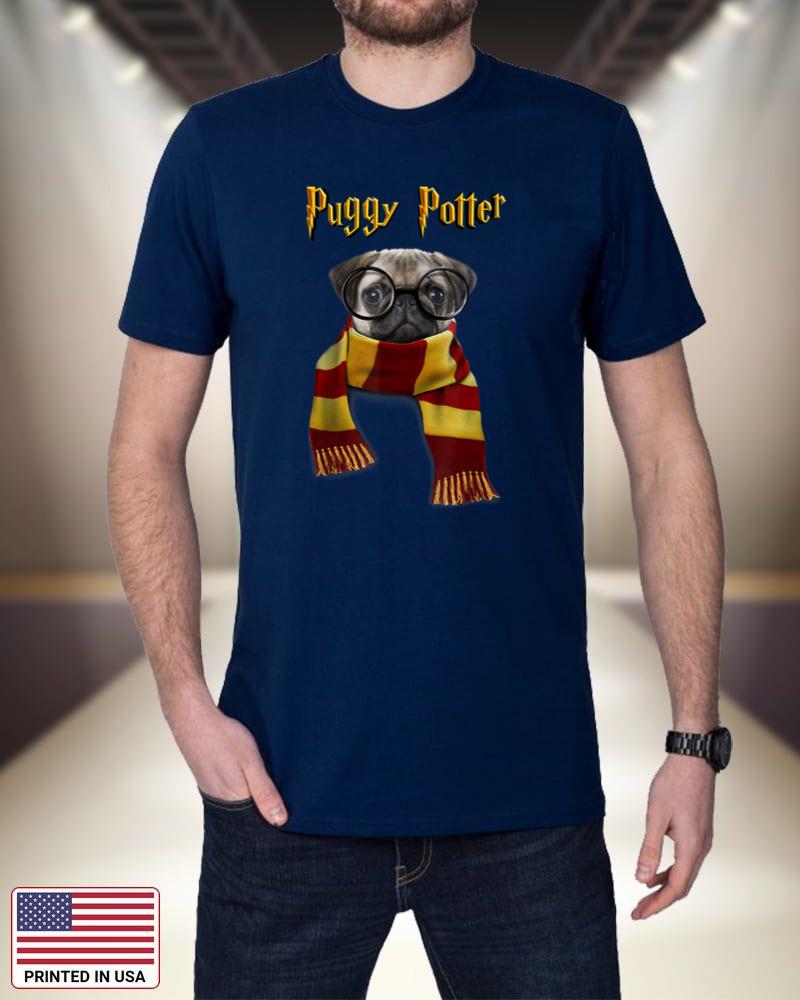 Puggy Potter Shirt, Pug Lover Tshirt, Pug Tee, Funny Pug Z9htX
