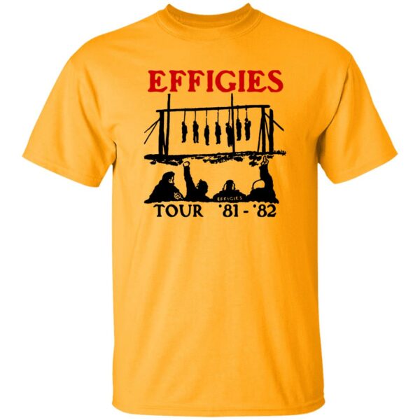 Punkrock History Effigies Tour 81-82 Shirt Henry Rollins