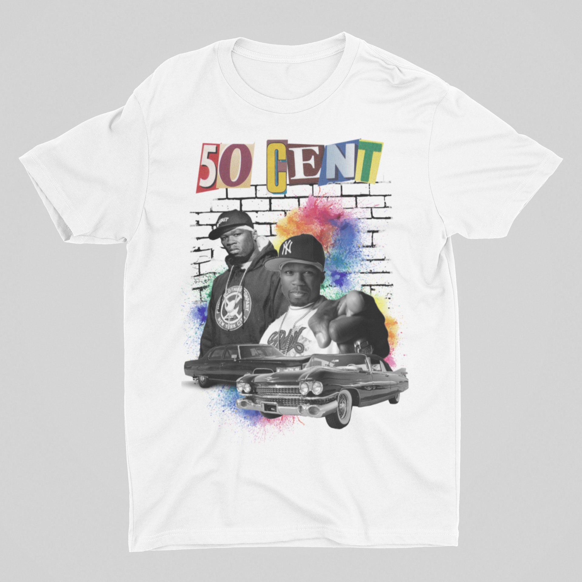 Rappers Portrait Design Music Retro Unisex T-Shirt