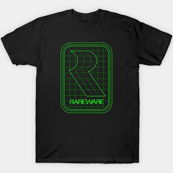 Rareware Wireframe Logo T Shirt Rareware