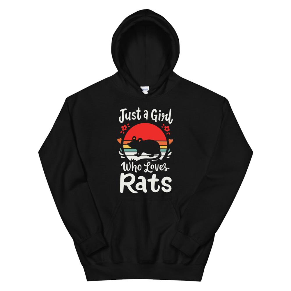 Rat Just A Girl Who Loves Rats Hoodie
