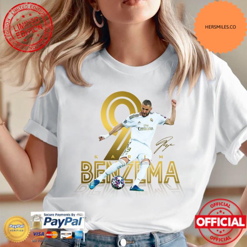 Real Madrid Champions League 2022 Karim Benzema Unisex T-Shirt