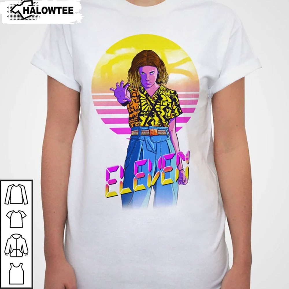 Retro 80s Eleven season 4 T-Shirt Stranger Things Graphic Tee