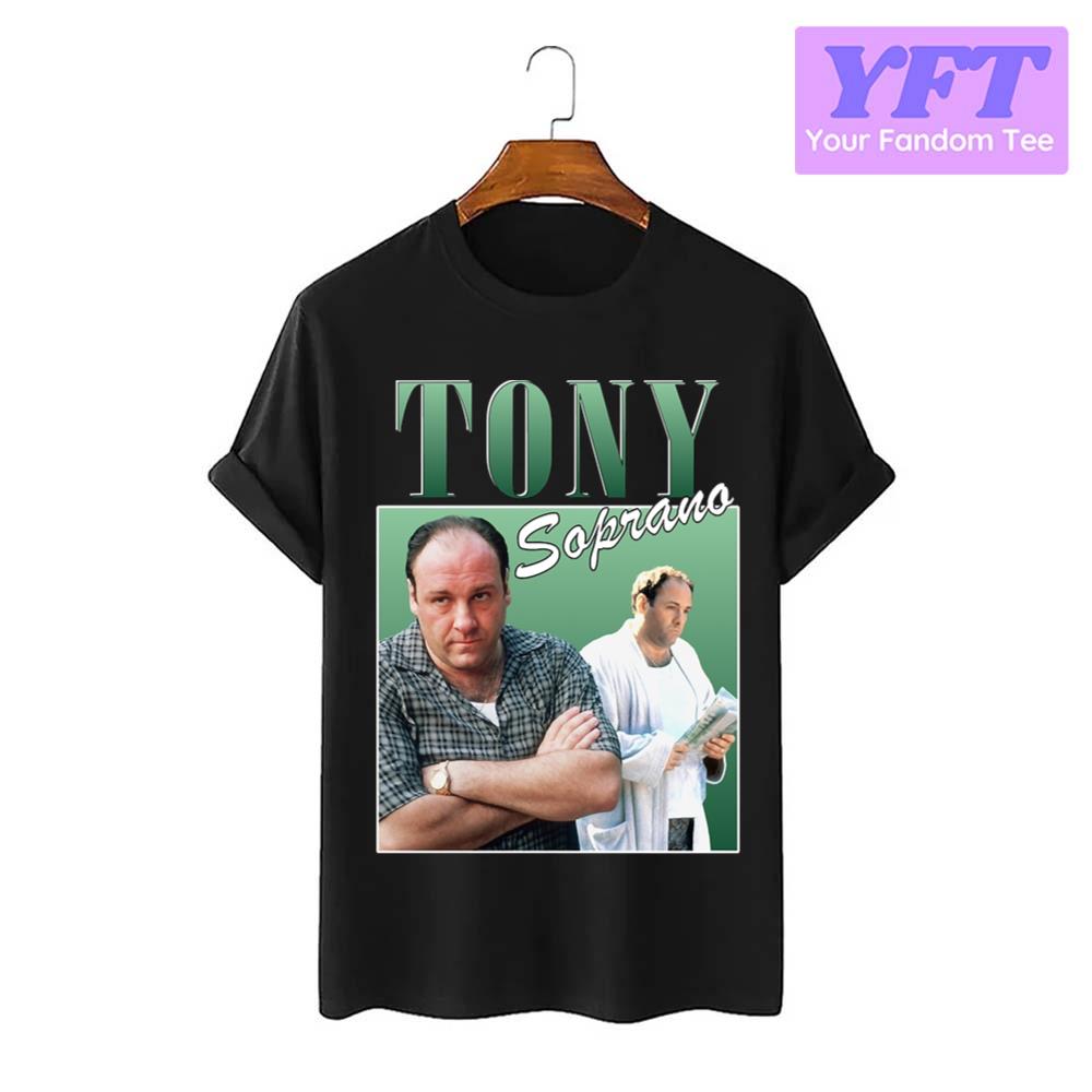 Retro Design Chiffon Top Tony Soprano The Sopranos Unisex T-Shirt