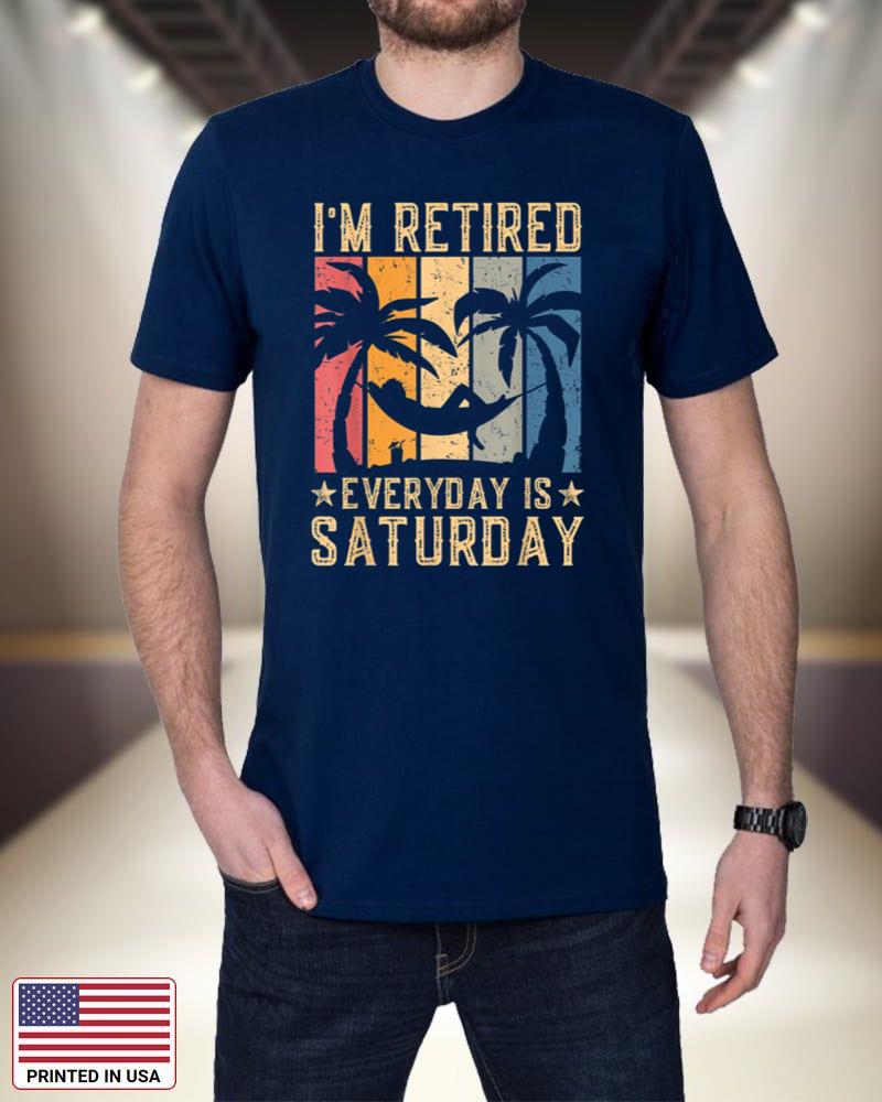 Retro Funny Retirement - I'm Retired Everyday is Saturday SXAaS