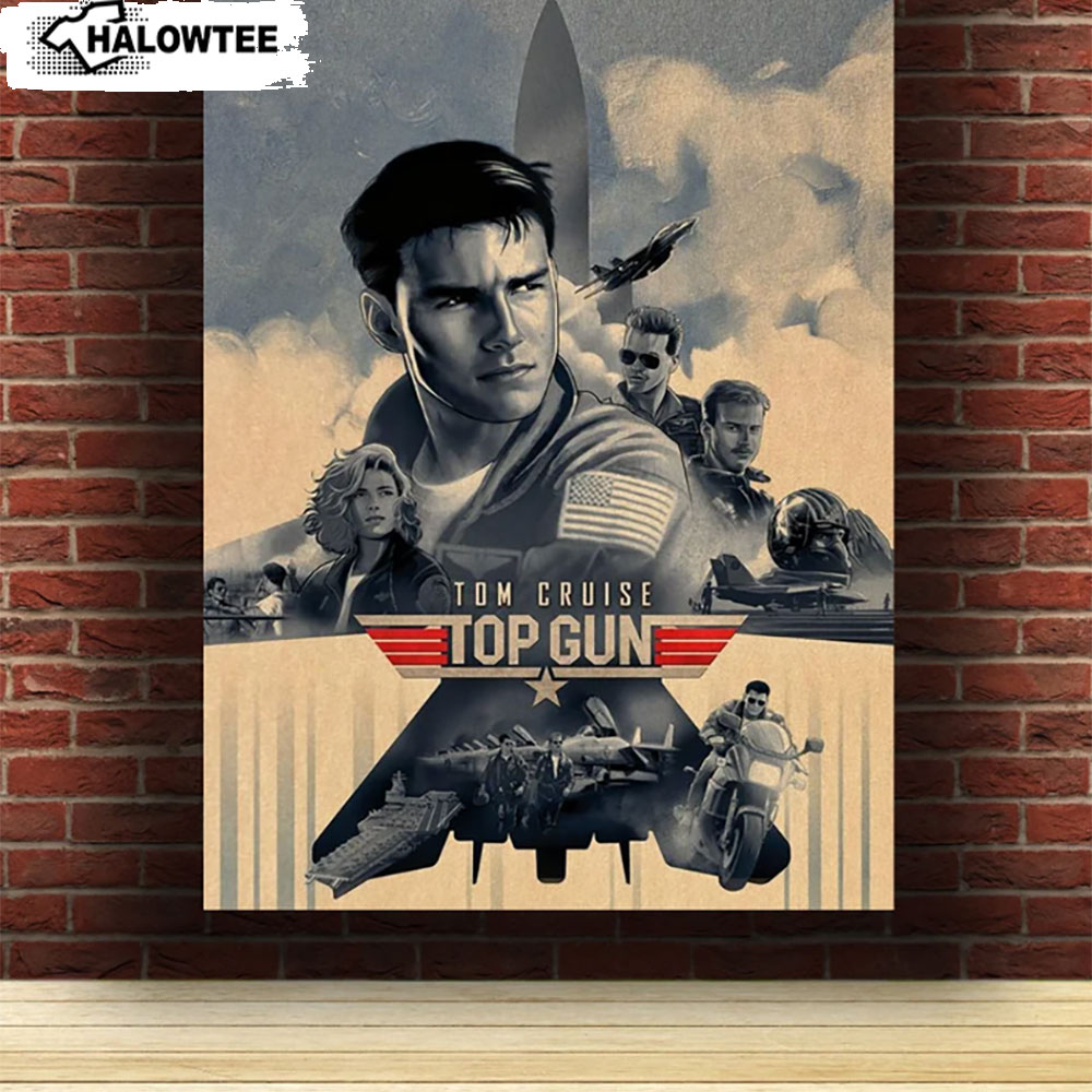 TOP GUN Movie Art Silk Canvas Poster 12x18 24x36 inch 