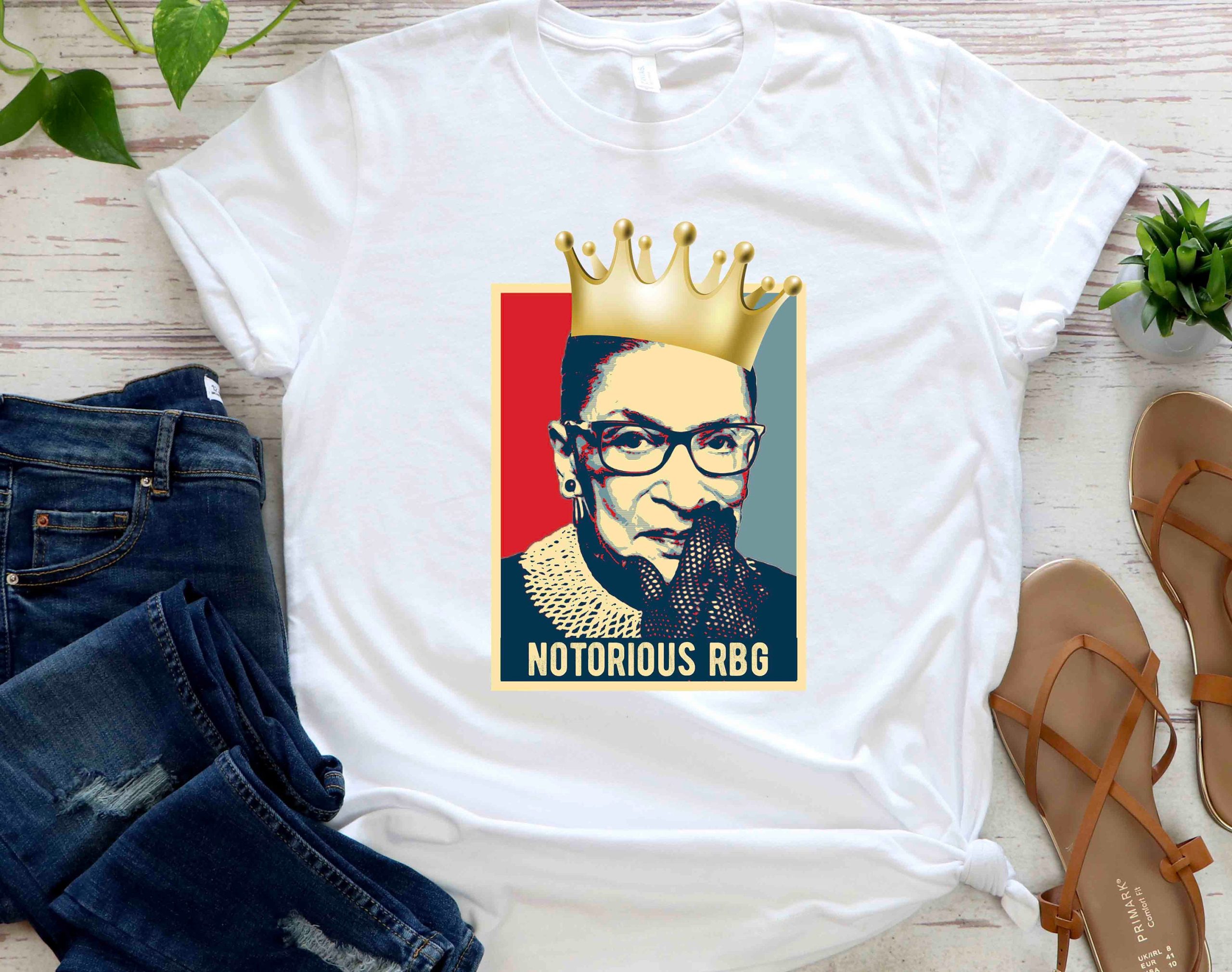 Retro Ruth Bader Ginsburg Notorious Rbg Unisex T-Shirt