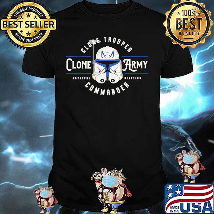 Rex clone wars clone army commander emblem Star wars shirt