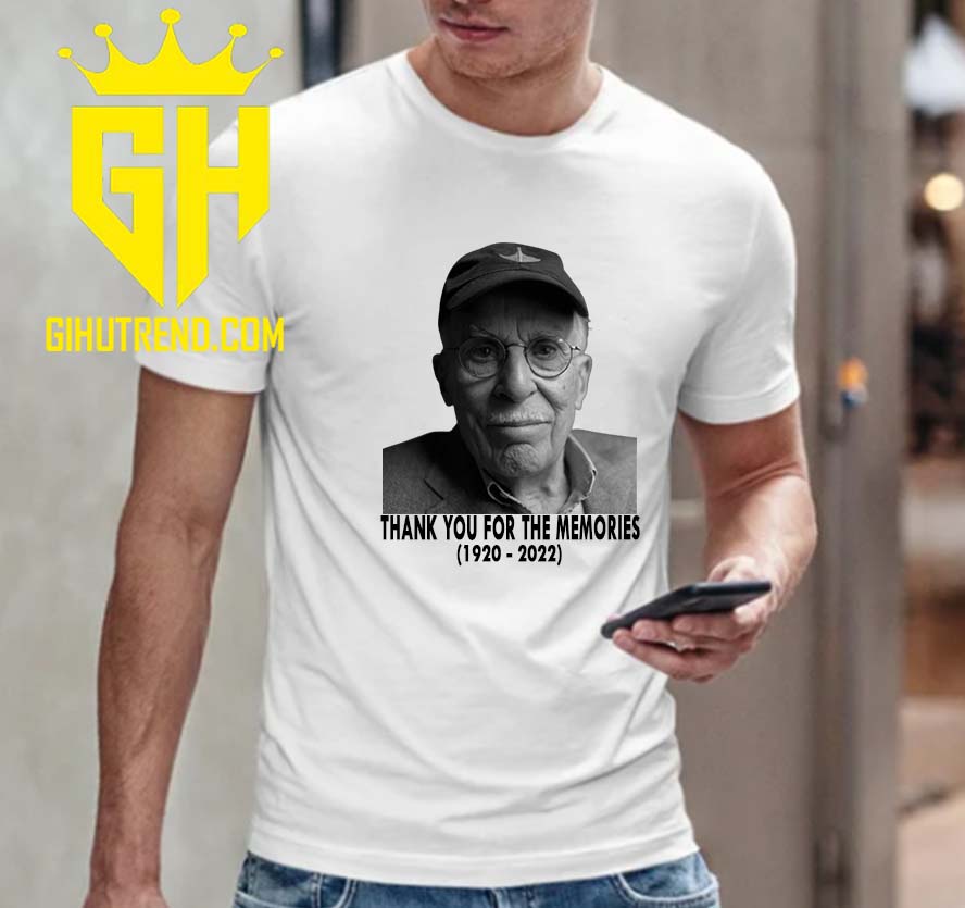 RIP Roger Angell 1920 2022 Thank You For The Memories T-Shirt