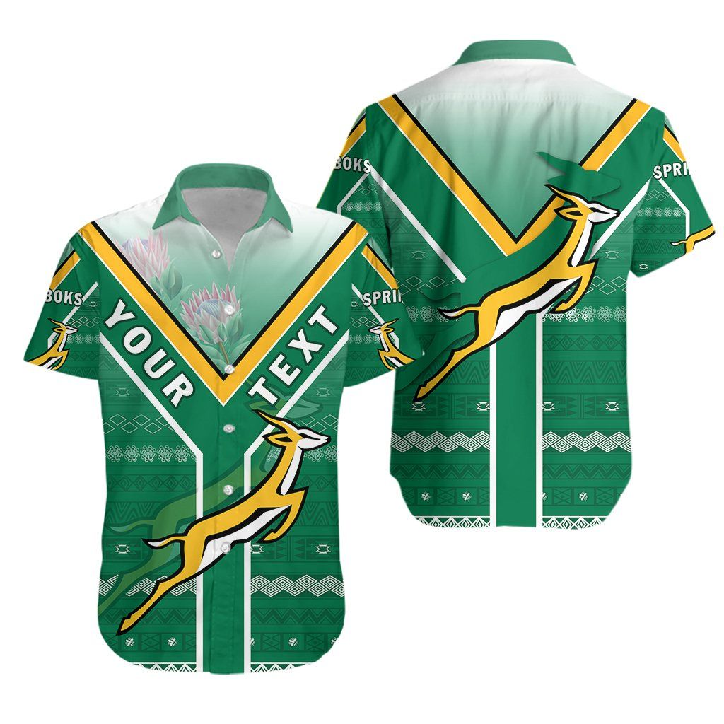 Rugby South Africa Hawaiian Shirt Springboks Forever K13