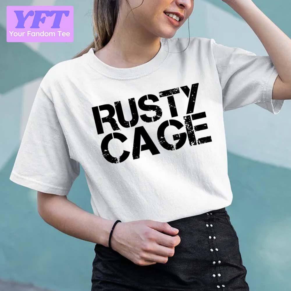 Rusty Cage Retro Rock Music 90s Unisex T-Shirt