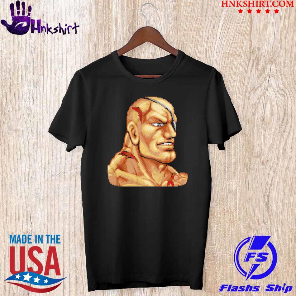 Sagat Street Fighter II Portrait Shirt