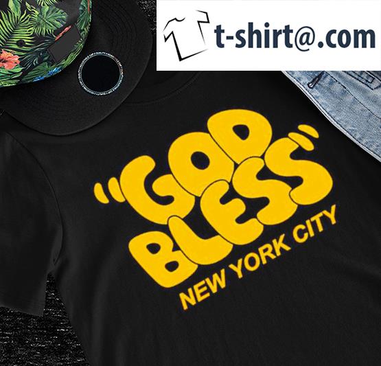 Sal Vulcano God Bless New York City shirt