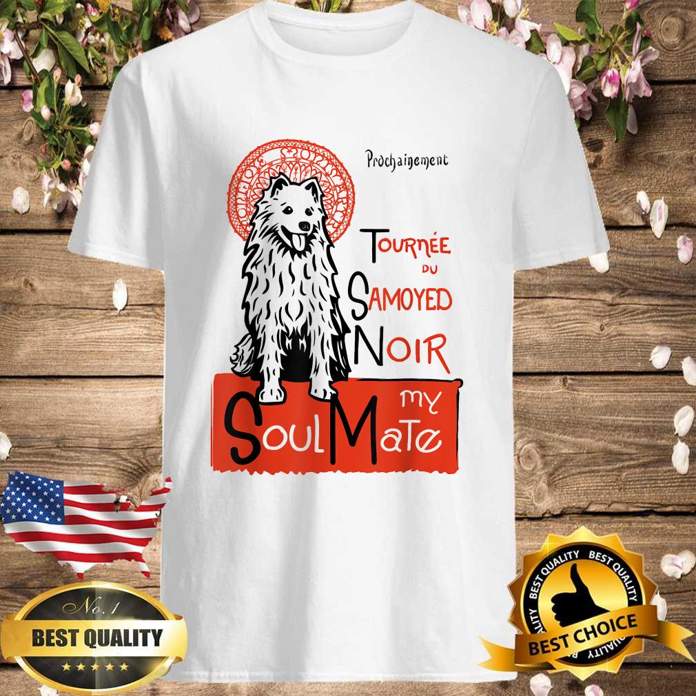 Samoyed noir my soul mate T-Shirt