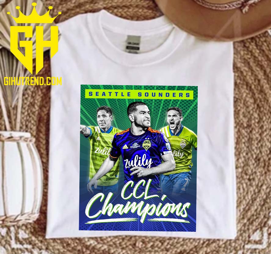 Seattle Sounders  CCL Champions League 2022 T-Shirt