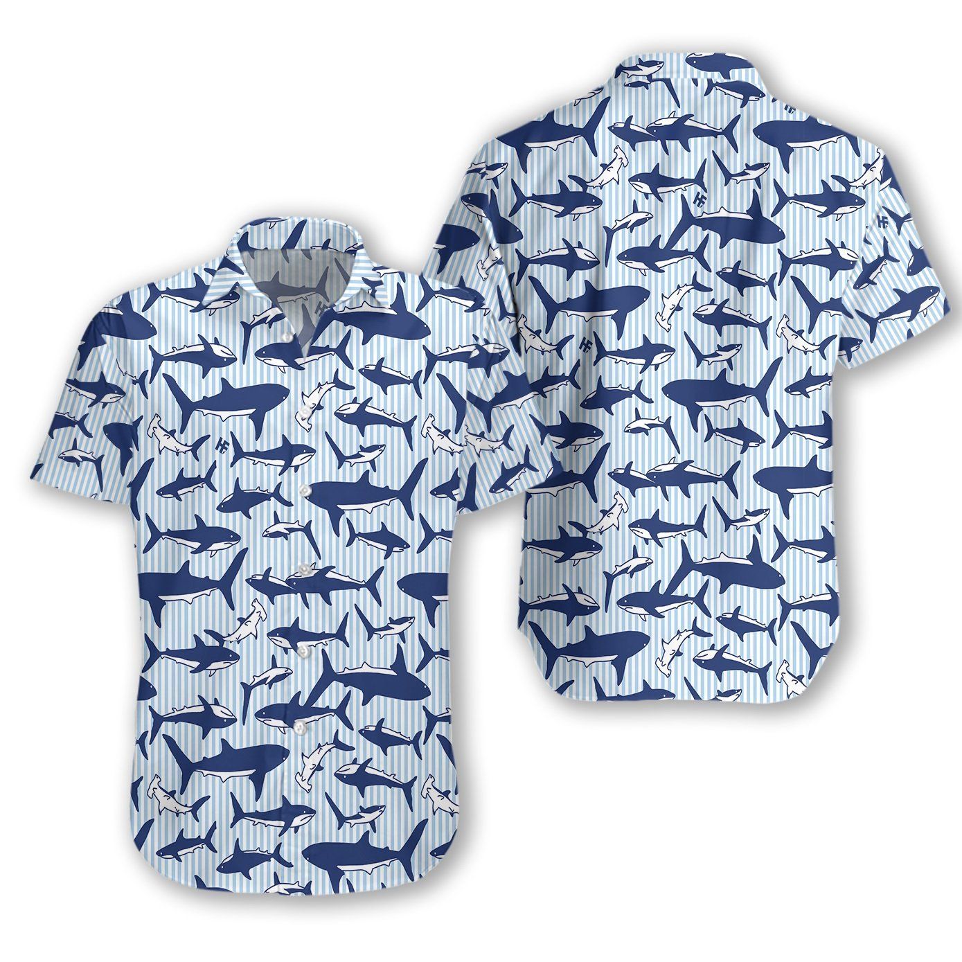 Shark Pattern 13 Ez01 2810 Hawaiian Shirt