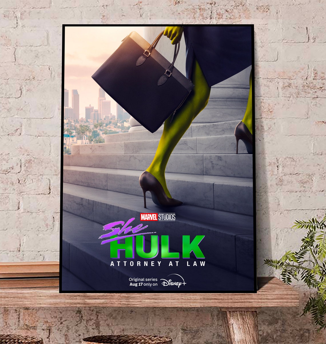 She Hulk Canvas Poster, She Hulk New Poster, She Hulk Movie wall art, Hulk Poster, Poster Gift With 