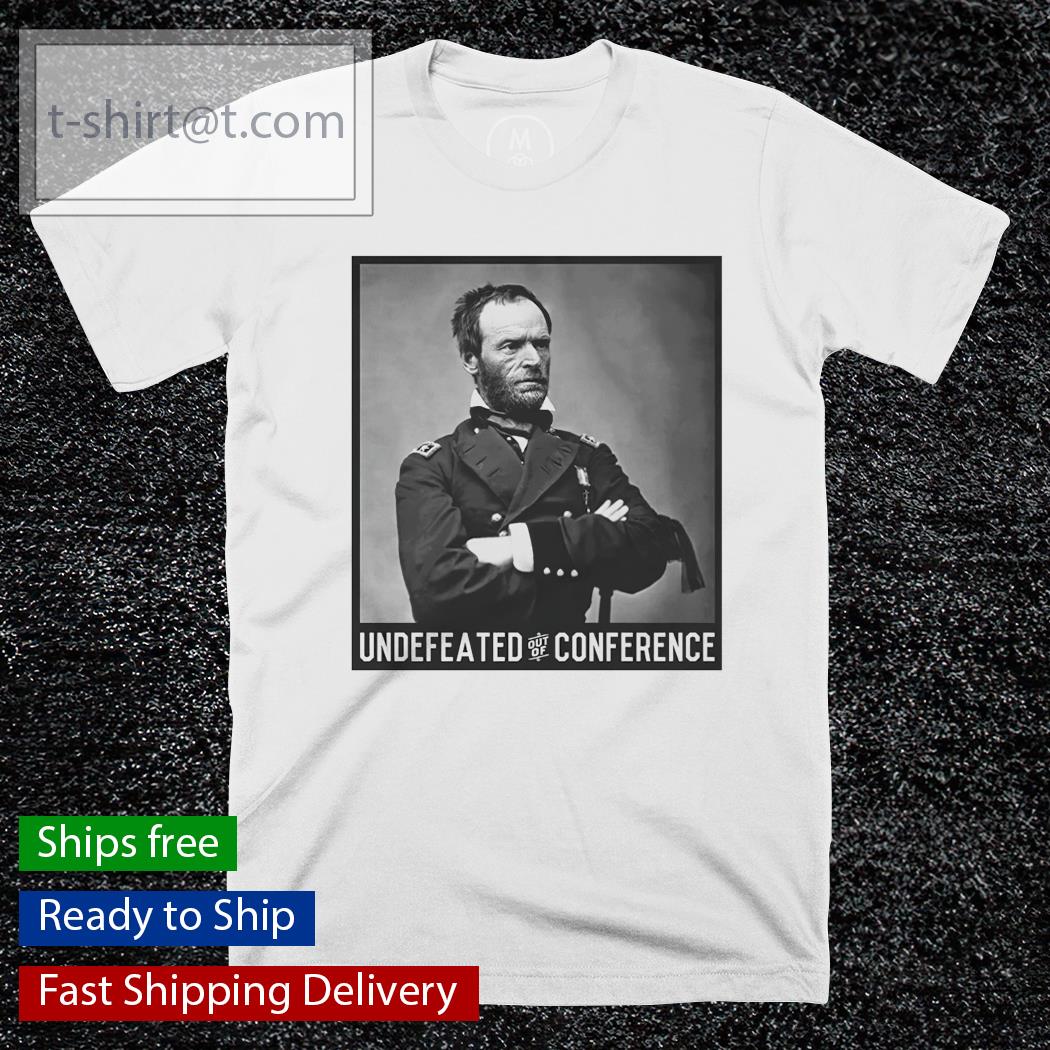 Sherman Undefeated out of Conference shirt