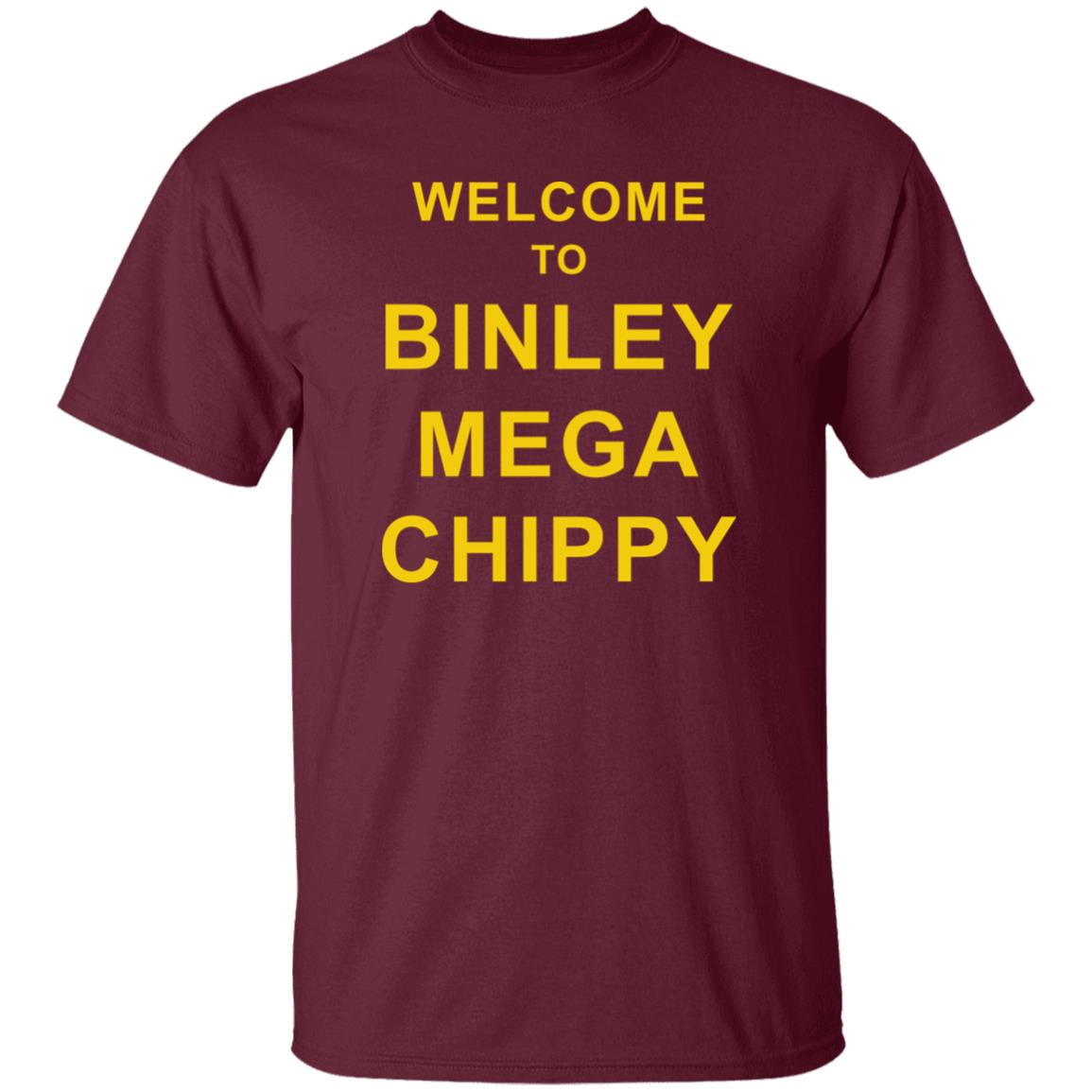 Shithead Steve Merch Welcome To Binley Mega Chippy Shirt