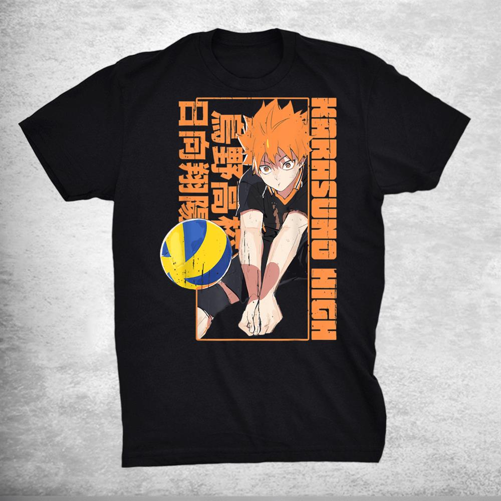 Shoyo Anime Manga Character Vintage Hinatas Arts Shirt