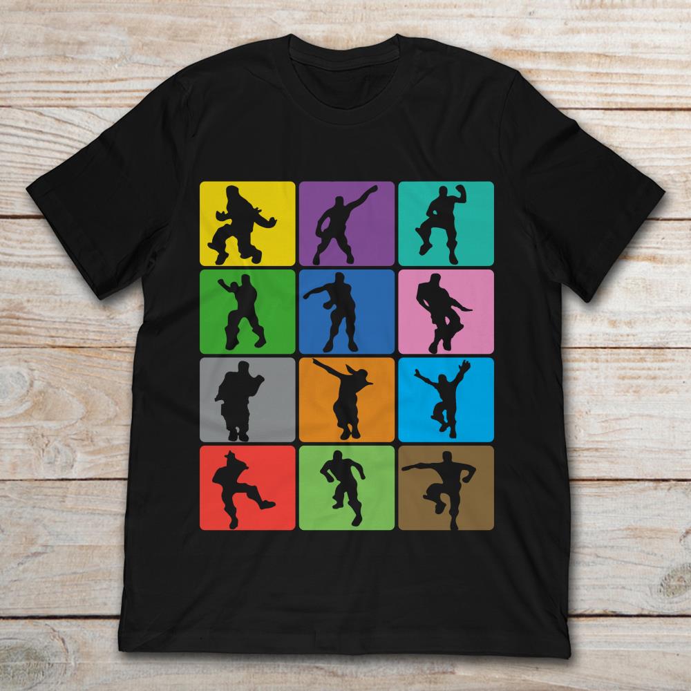 Silhouette Dance Moves Dancing Game Fan