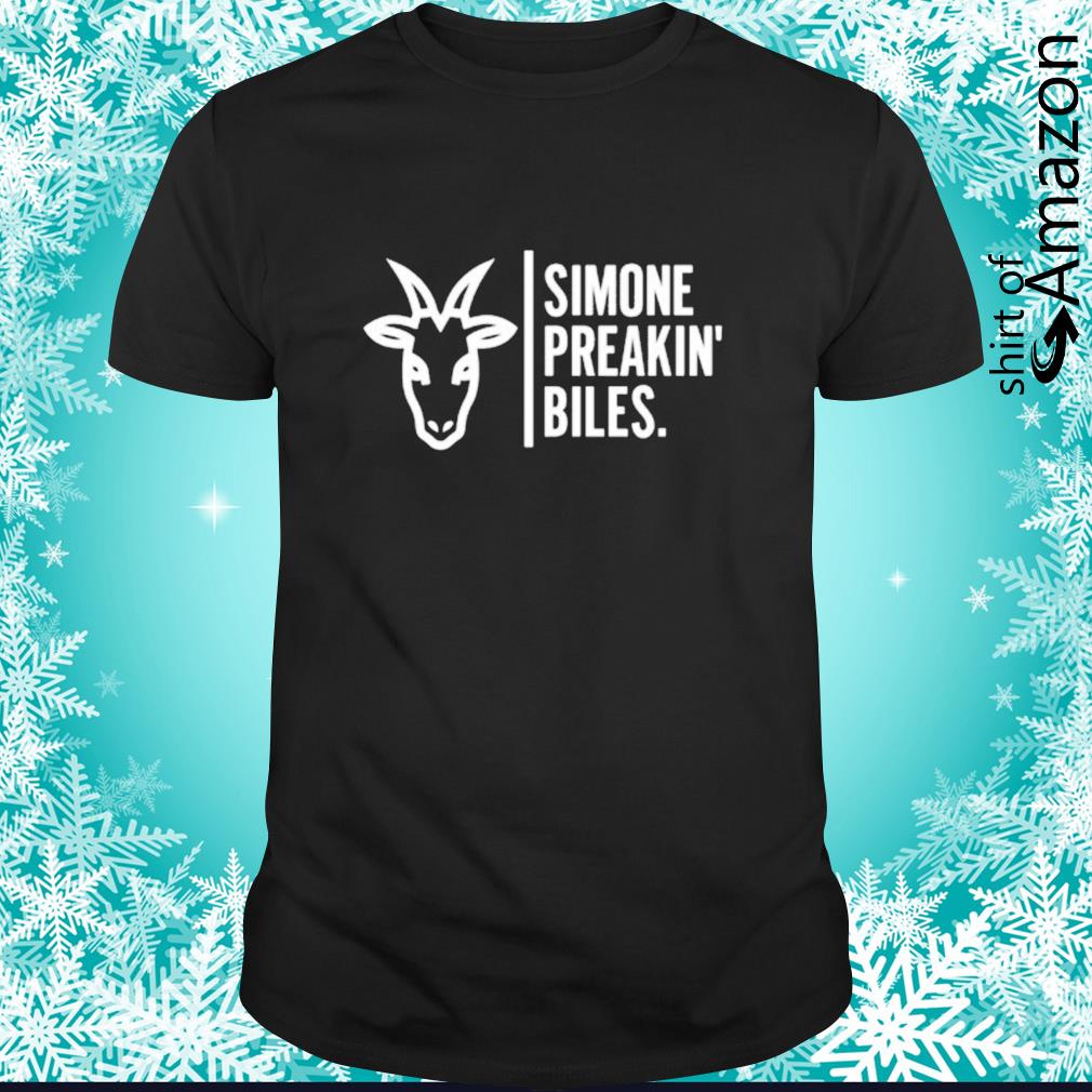 Simone biles is the goat shirt