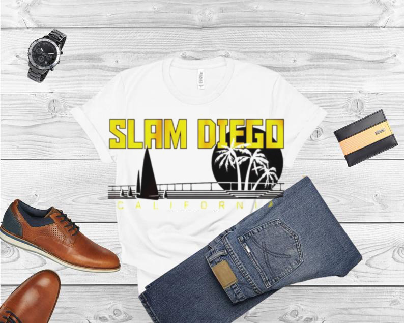Slam Diego California Sunset shirt