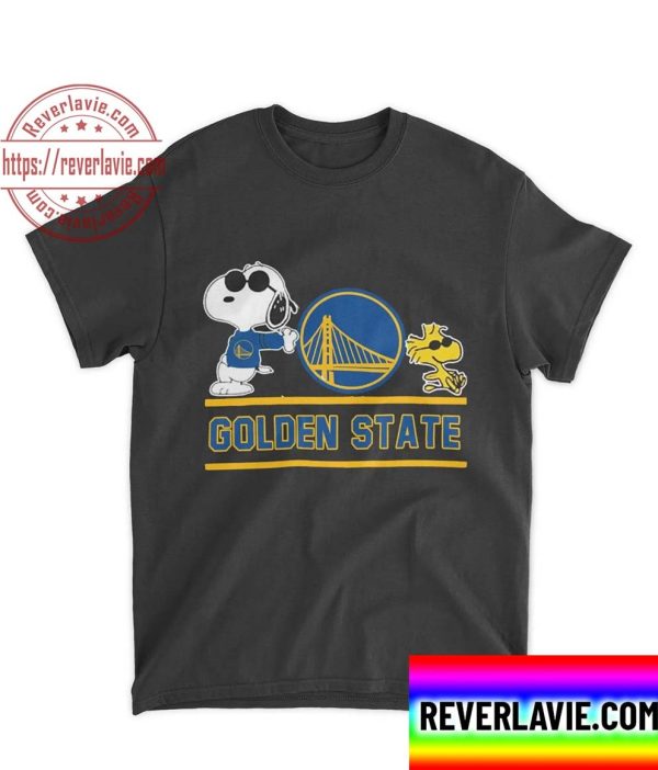 Snoopy And Woodstock Golden State Warriors 2022 NBA Champions Unisex T-Shirt