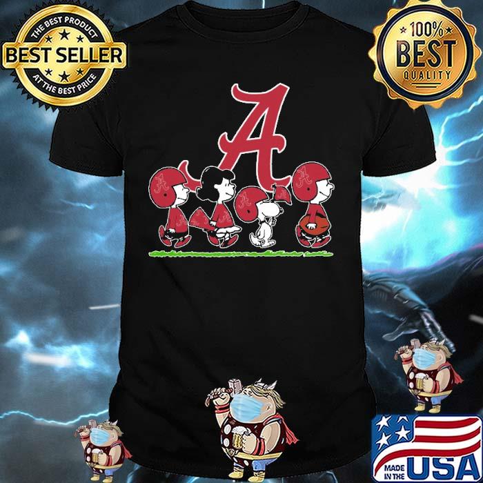 Snoopy the Peanuts cheer for the Alabama crimson tide ncaa shirt