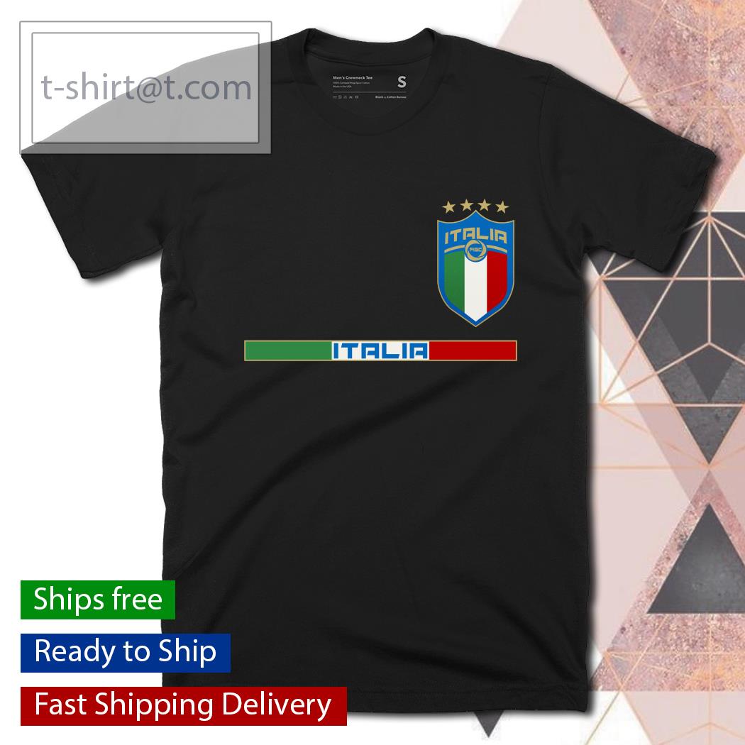 Soccer Team Championship Italia Italy Logo T-Shirt
