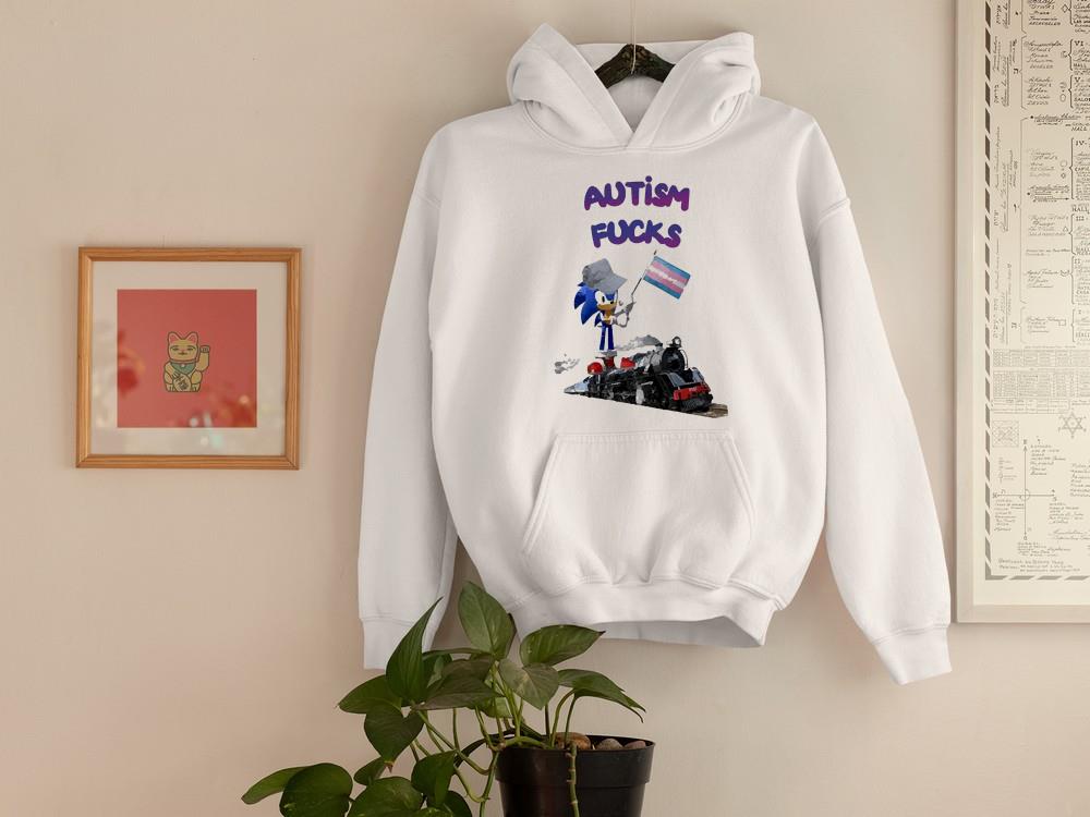 Sonic Autism Fucks character shirt