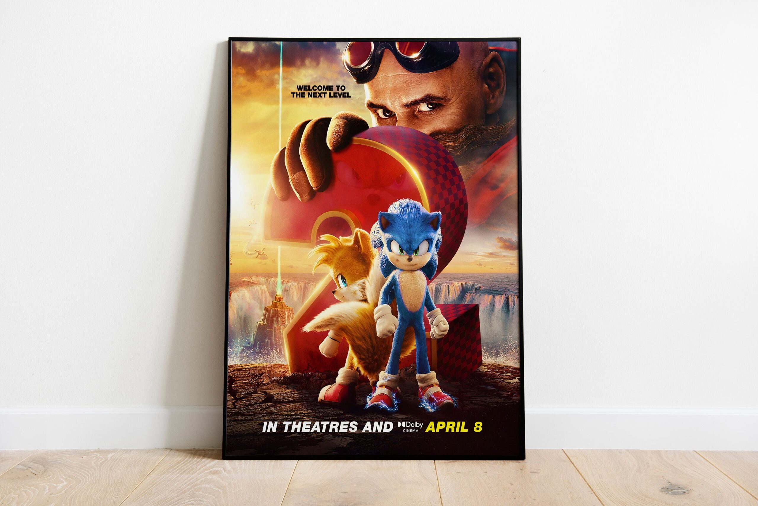Sonic The Hedgedog 2 Movie Poster