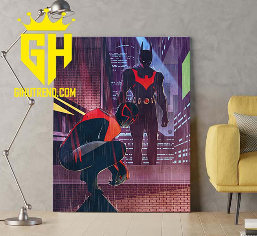 Spider-Man 2099 X Batman Beyond Poster Canvas