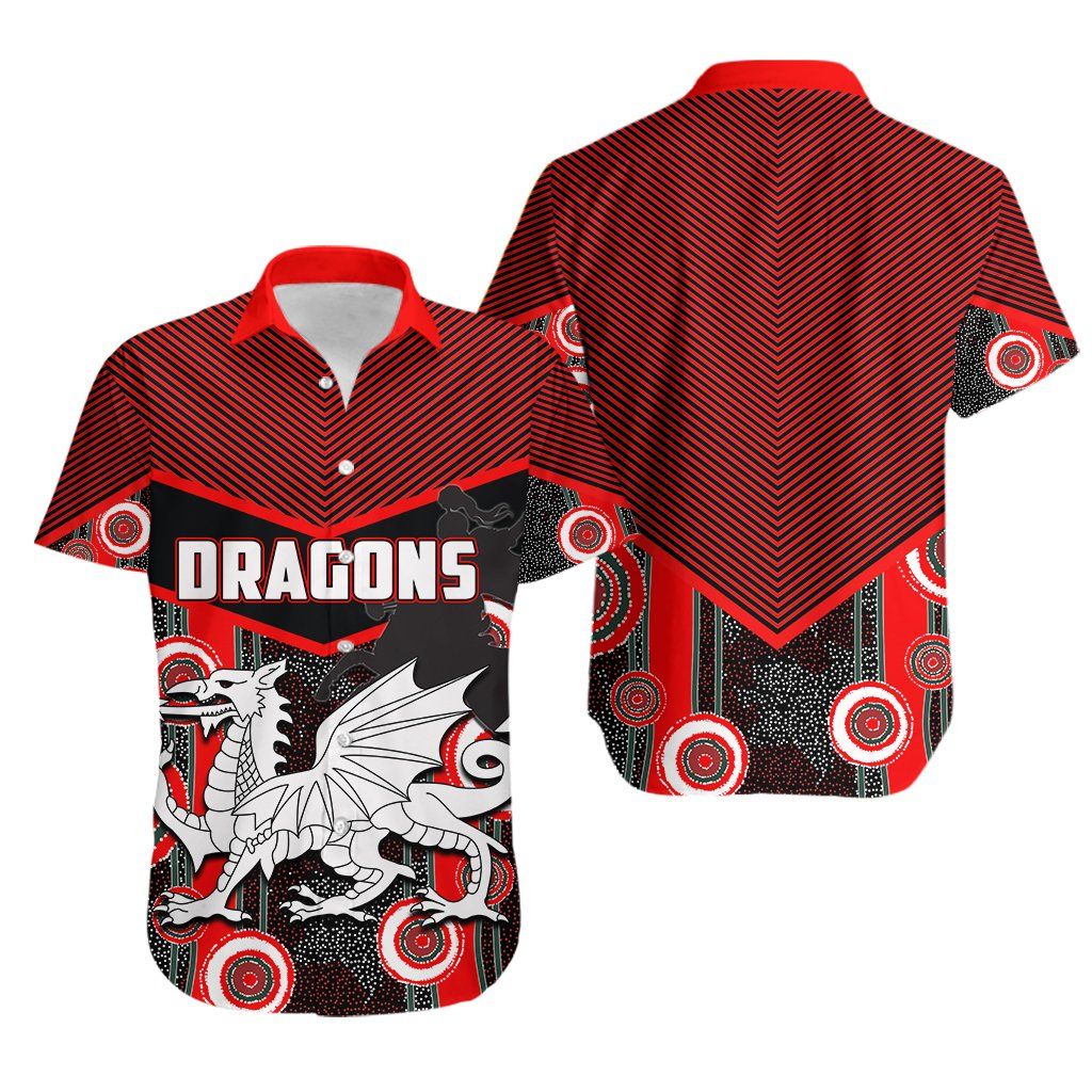 St.george Dragons Hawaiian Shirt Aboriginal Th4