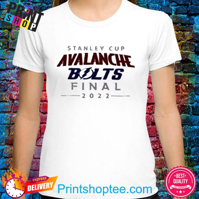 Stanley cup avalanche bolts final 2022 shirt