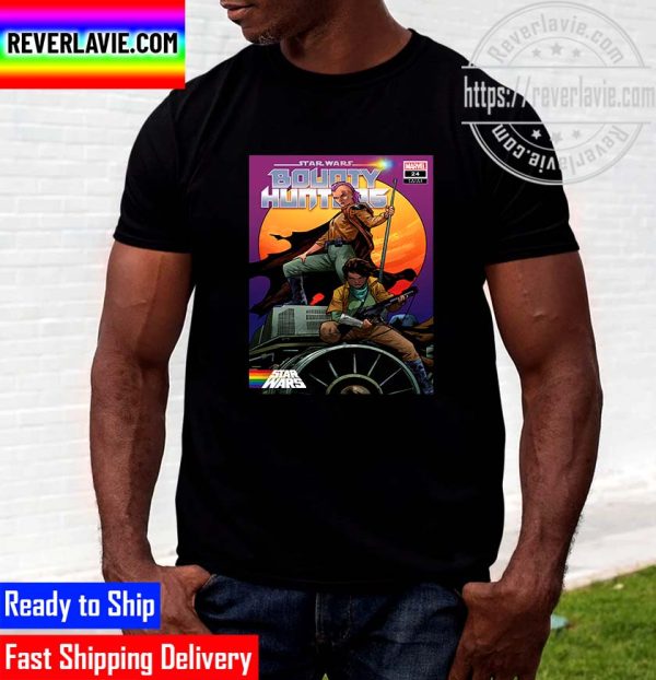Star Wars Bounty Hunters Marvel 24 Celebrate Pride Month Unisex T-Shirt