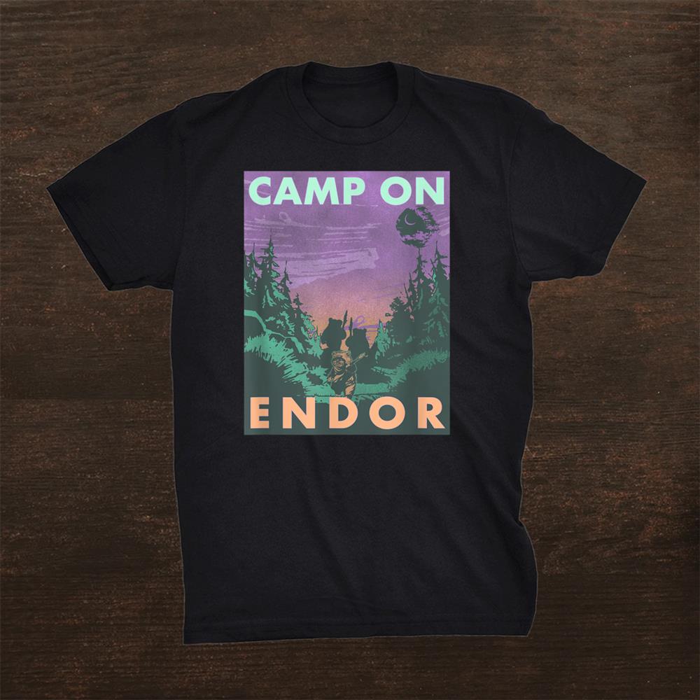 Star Wars Camp On Endor Poster Shirt