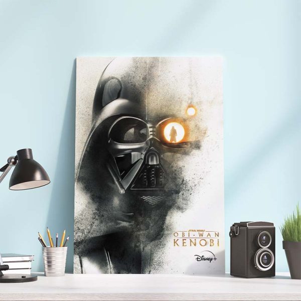 Star Wars Obi Wan Kenobi Character Poster Darth Vader Home Decor Poster Canvas