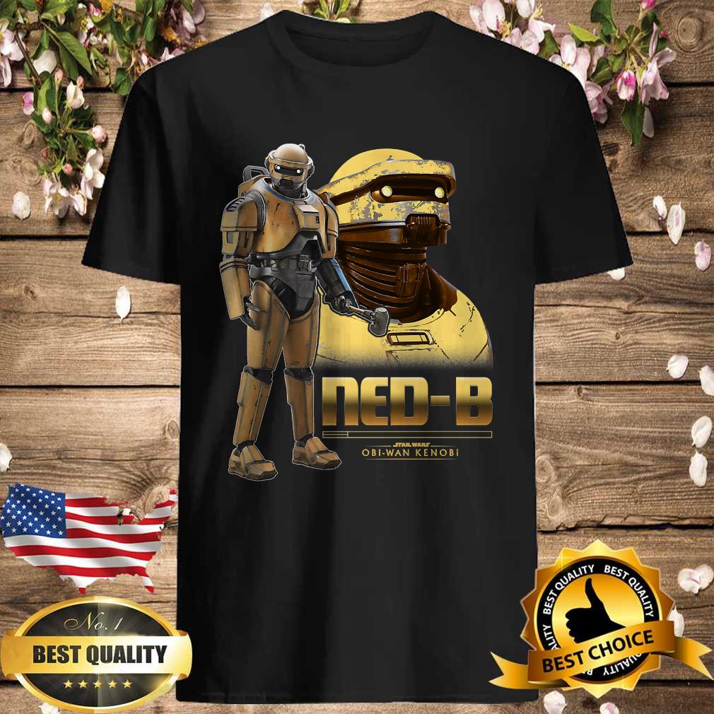 Star Wars Obi-Wan Kenobi Ned-B Character Poster T-Shirt