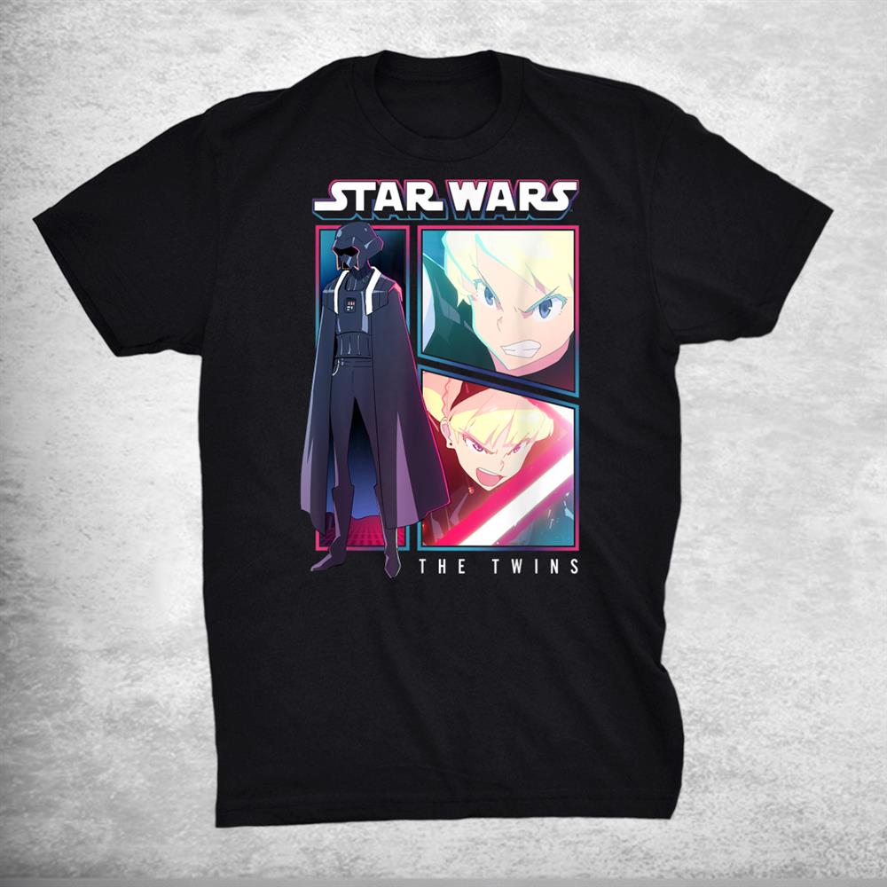 Star Wars Visions Twins Comic Poster Shirt