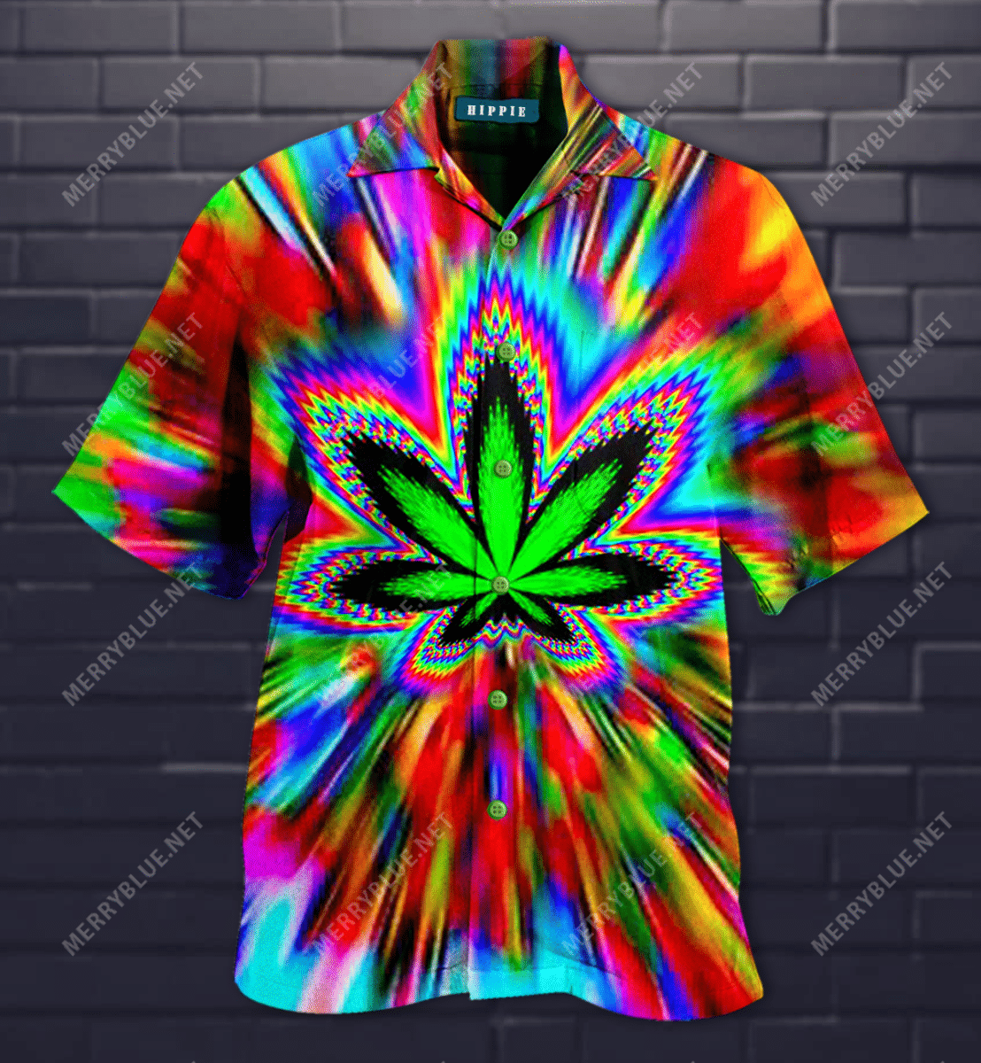 Stay High Stay Trippy Hawaiian Shirt