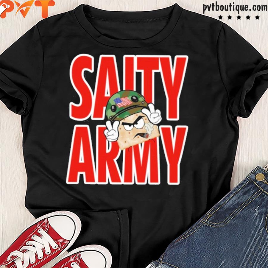 Steph anie saity army shirt